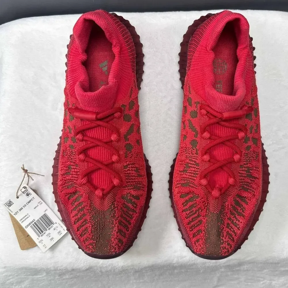 Yeezy Boost 350 V2 CMPCT ‘Slate Red’ | GW6945 | 11M | OG All